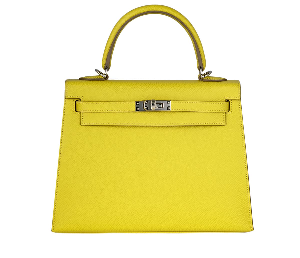Hermès Kelly 25 Epsom Lime Epsom · Lime · Palladium hardware