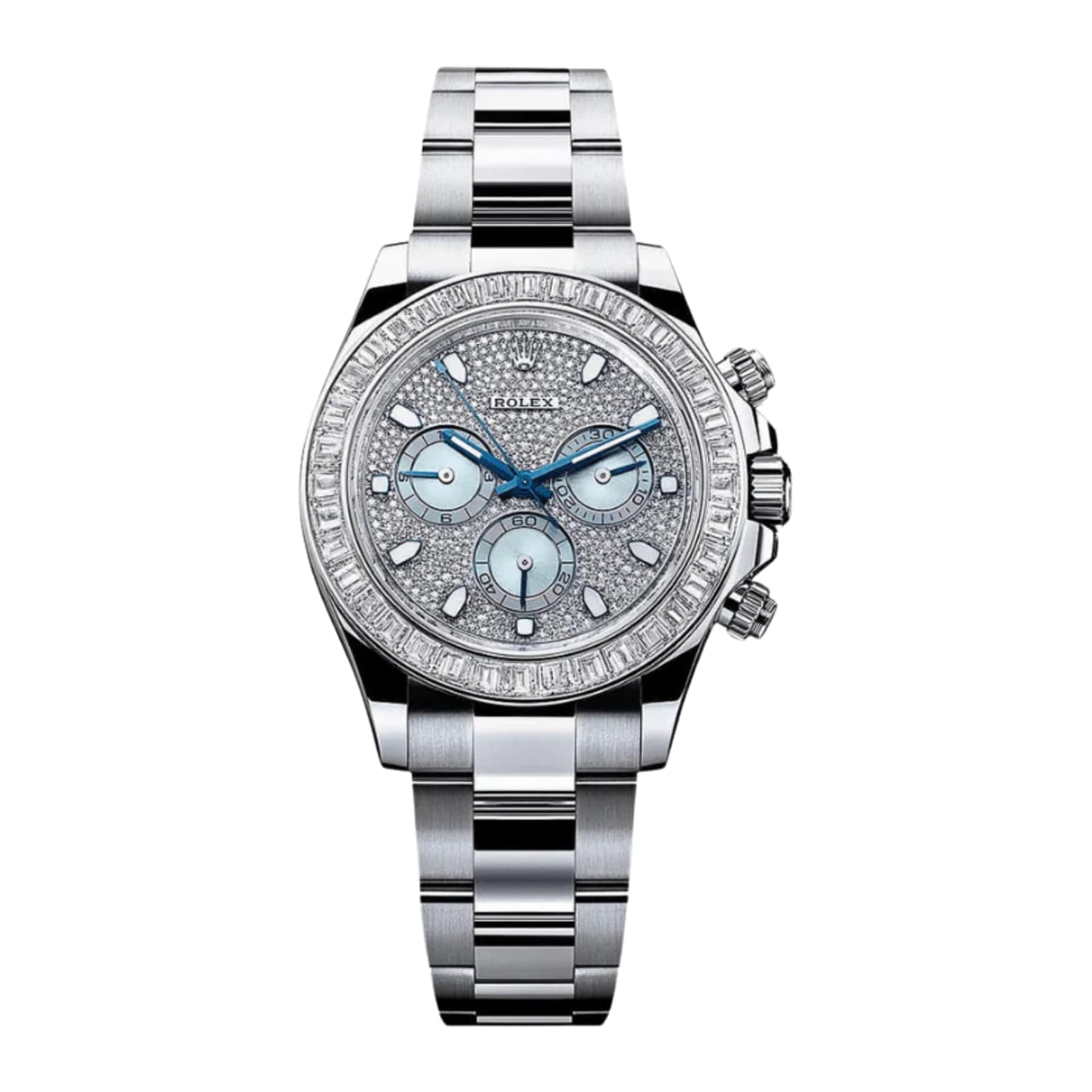 Rolex Daytona Pave Dial Ref. 116576TBR · Platinum · 40mm