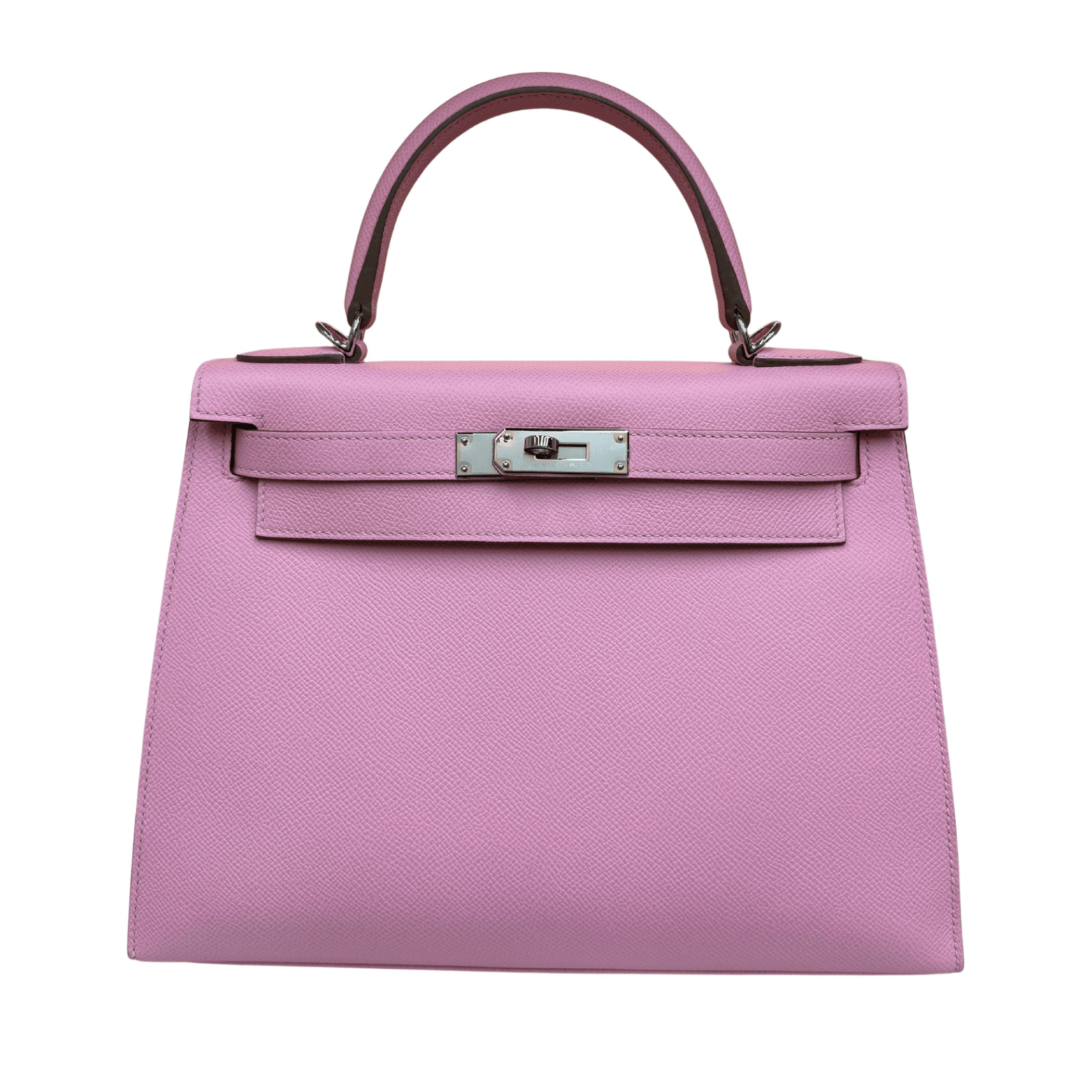 Hermès Kelly 28 Sellier Epsom Rose Confetti Epsom · Rose Confetti · Palladium hardware