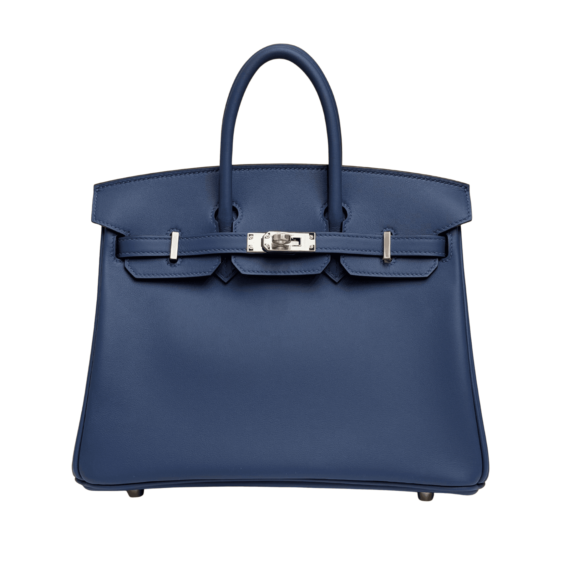 Hermès Birkin 25 Bleu Tie Swift Epsom · Bleu Tie · Palladium hardware