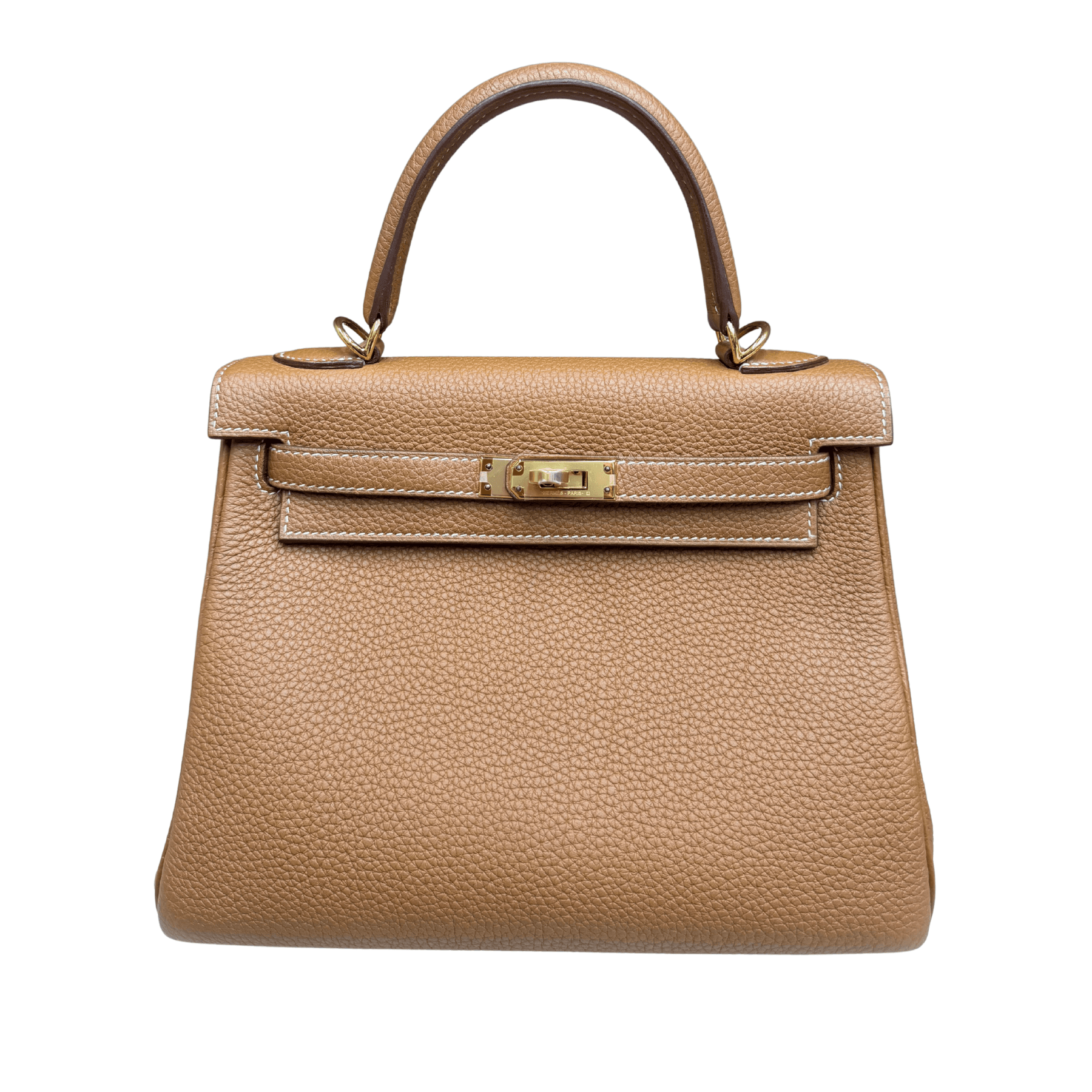Hermès Kelly 25 Retourne Togo Gold Togo · Gold · Gold hardware