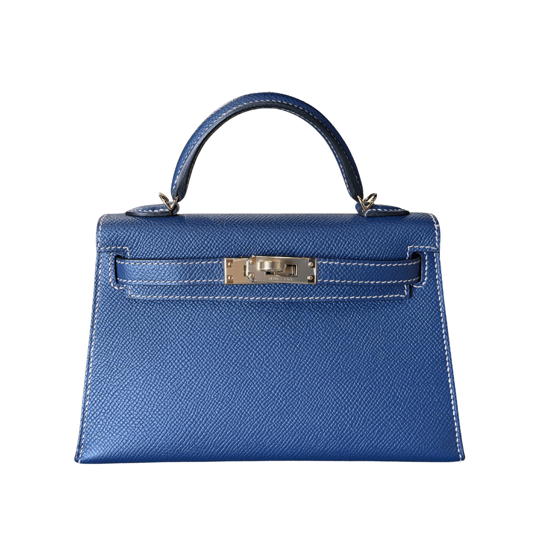 Hermès ‘Mini’ Kelly 20 Epsom Bleu Saphir HSS Epsom · Bleu · Palladium hardware