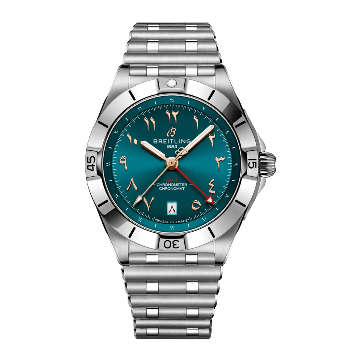 Breitling A32398381C1A1 Chronomat Auto GMT Ref. A323983B1C1A1 · Stainless Steel · 40mm