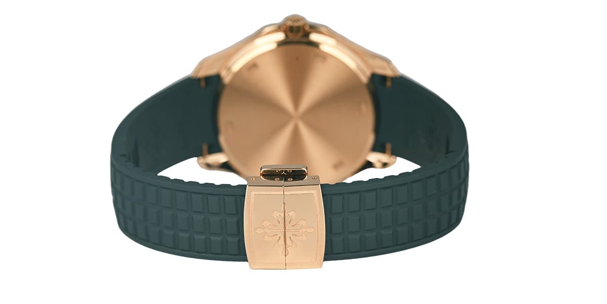 patek-philippe-5269R-aquanat-blue-grey-clasp
