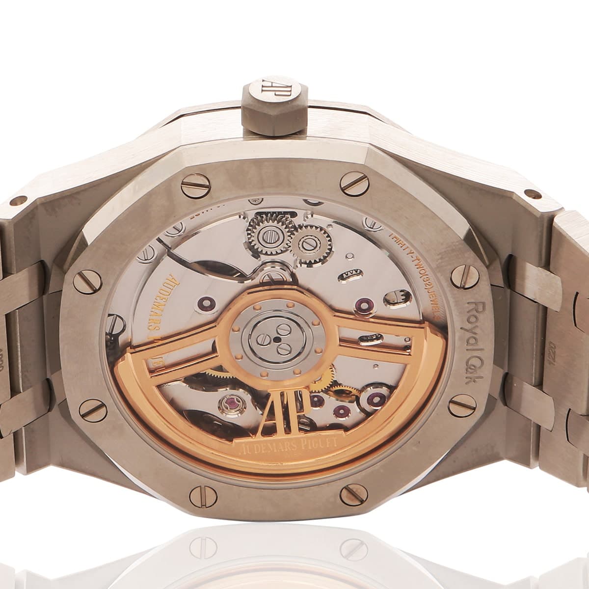 Audemars piguet royal oak 15500st 50th anniversary steel back