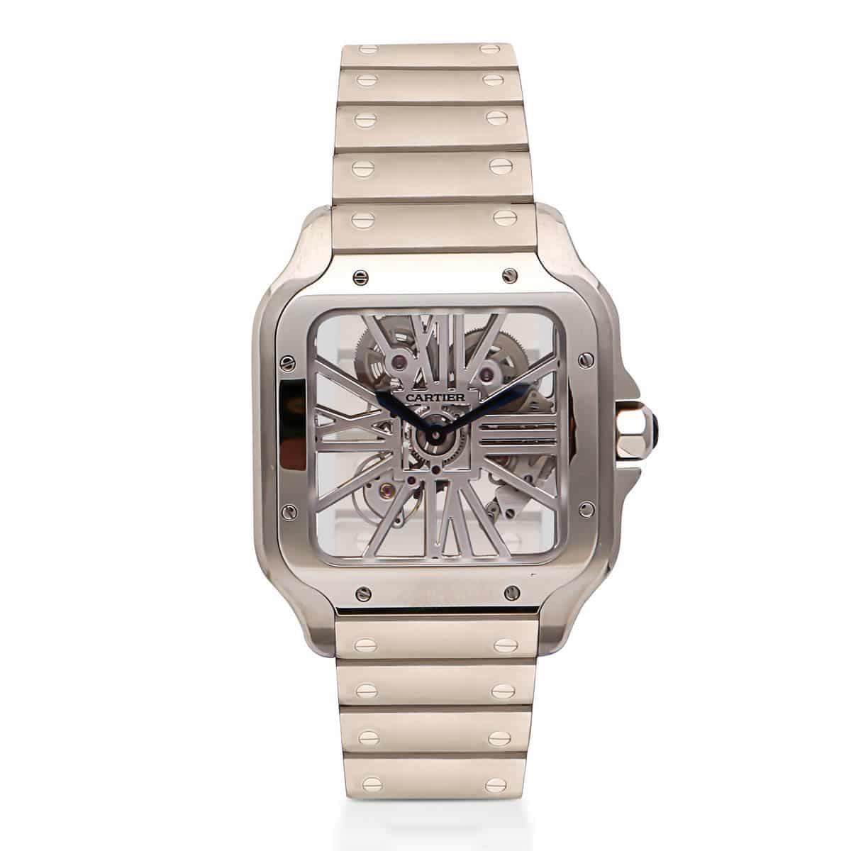 Cartier Santos Skeleton Ref. WHSA0015 · Stainless Steel · 39.8