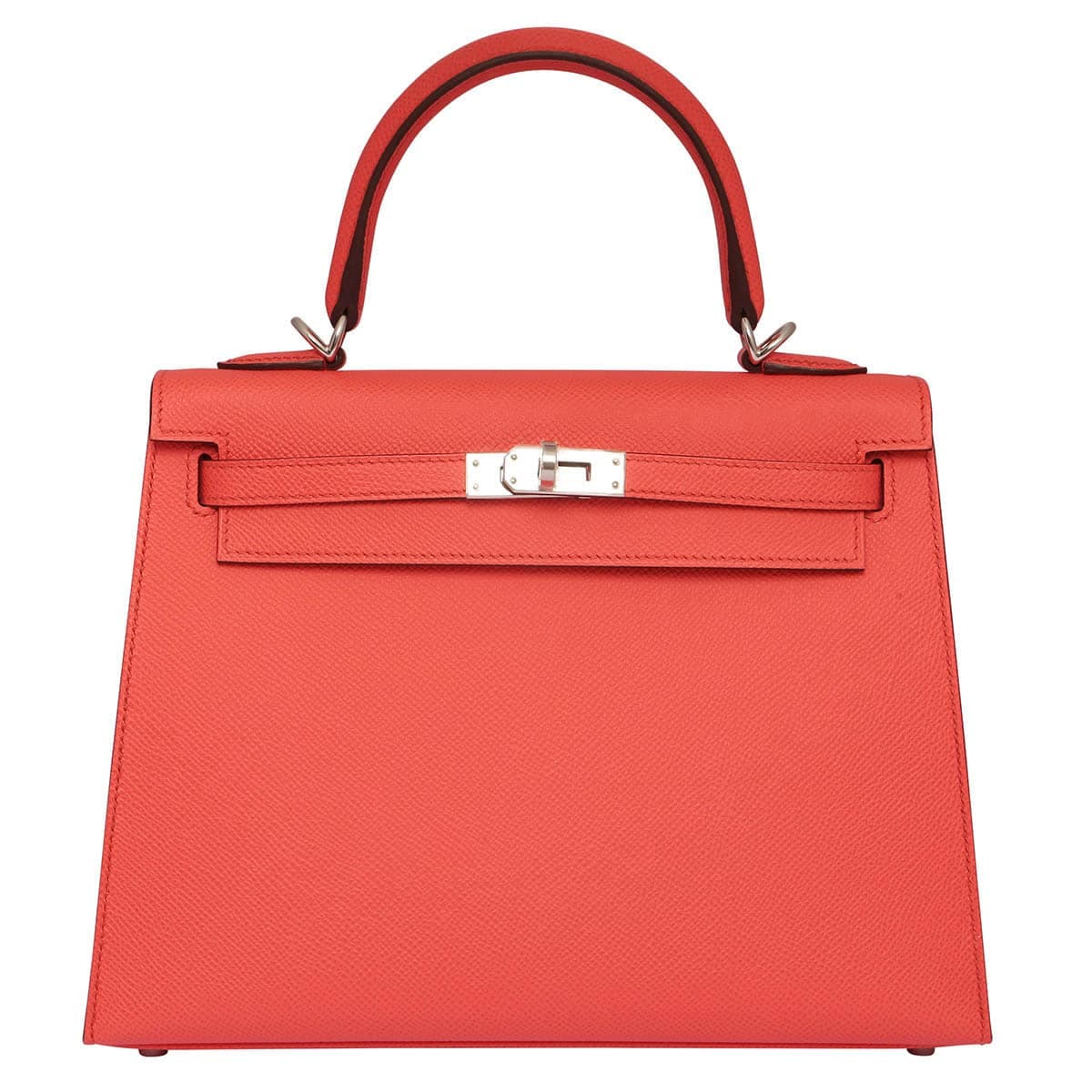 Hermès Kelly 25 Epsom Texas Rose Epsom · Texas Rose · Palladium hardware