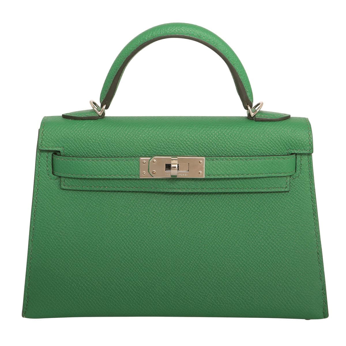 Hermès Kelly Mini Epsom Cactus Epsom · Cactus · Palladium hardware