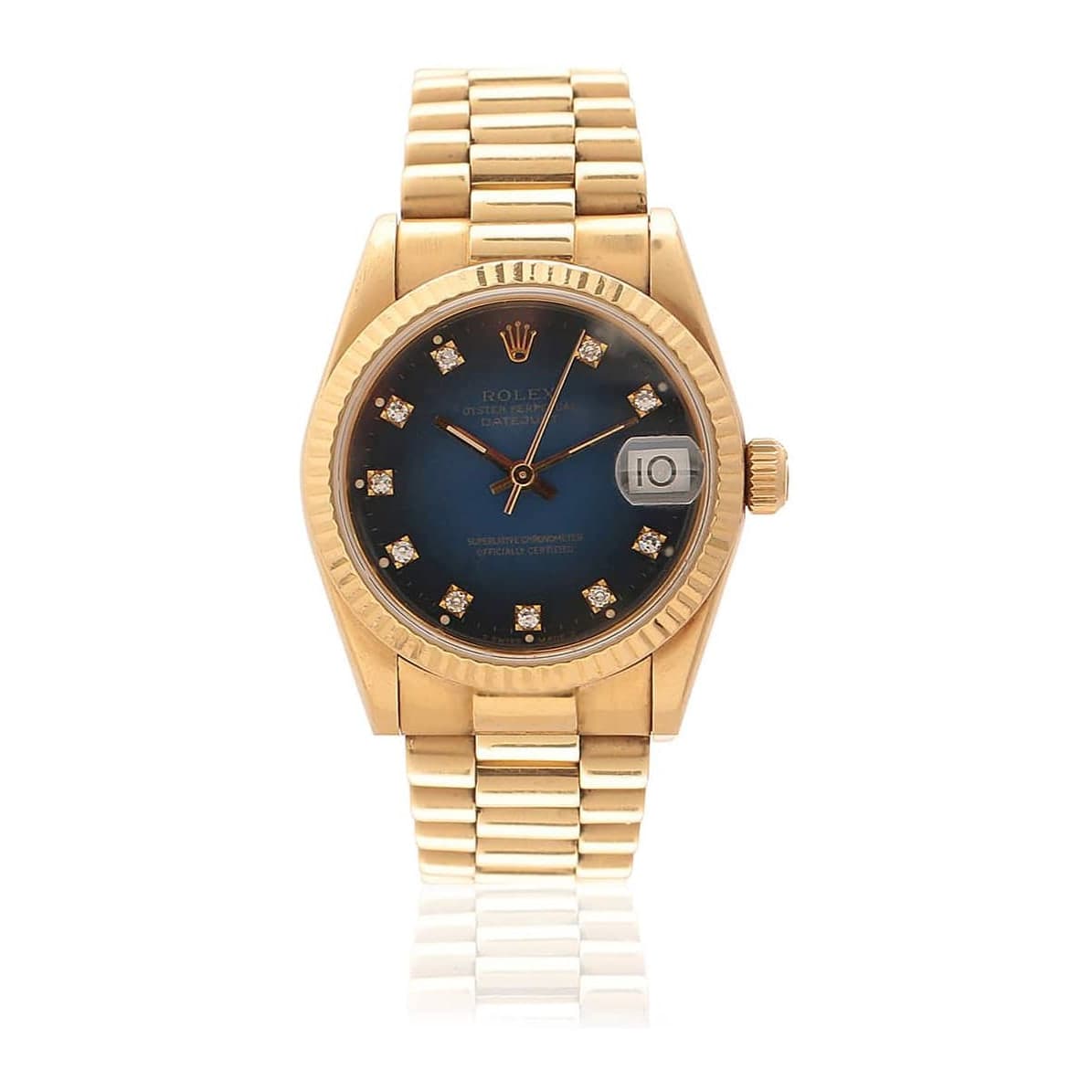 Rolex DateJust 31mm Ref. 68278 · Yellow Gold · 31mm