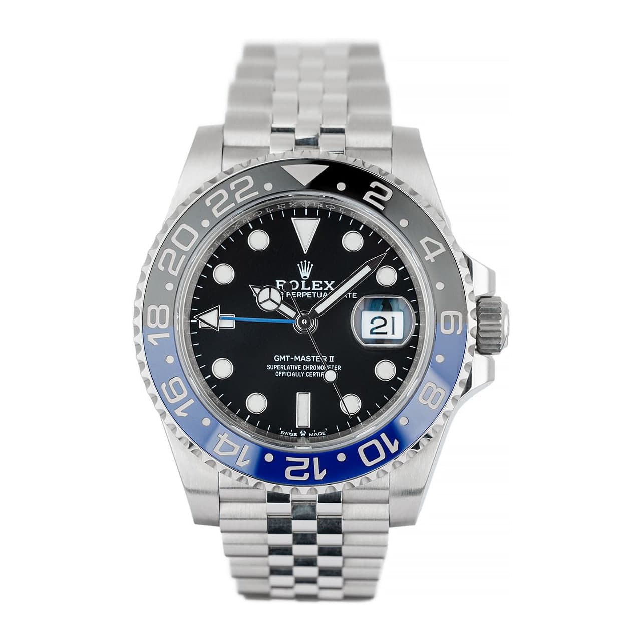 Rolex GMT-Master II ‘Batgirl’ Ref. 126710BLNR · Oystersteel · 40mm