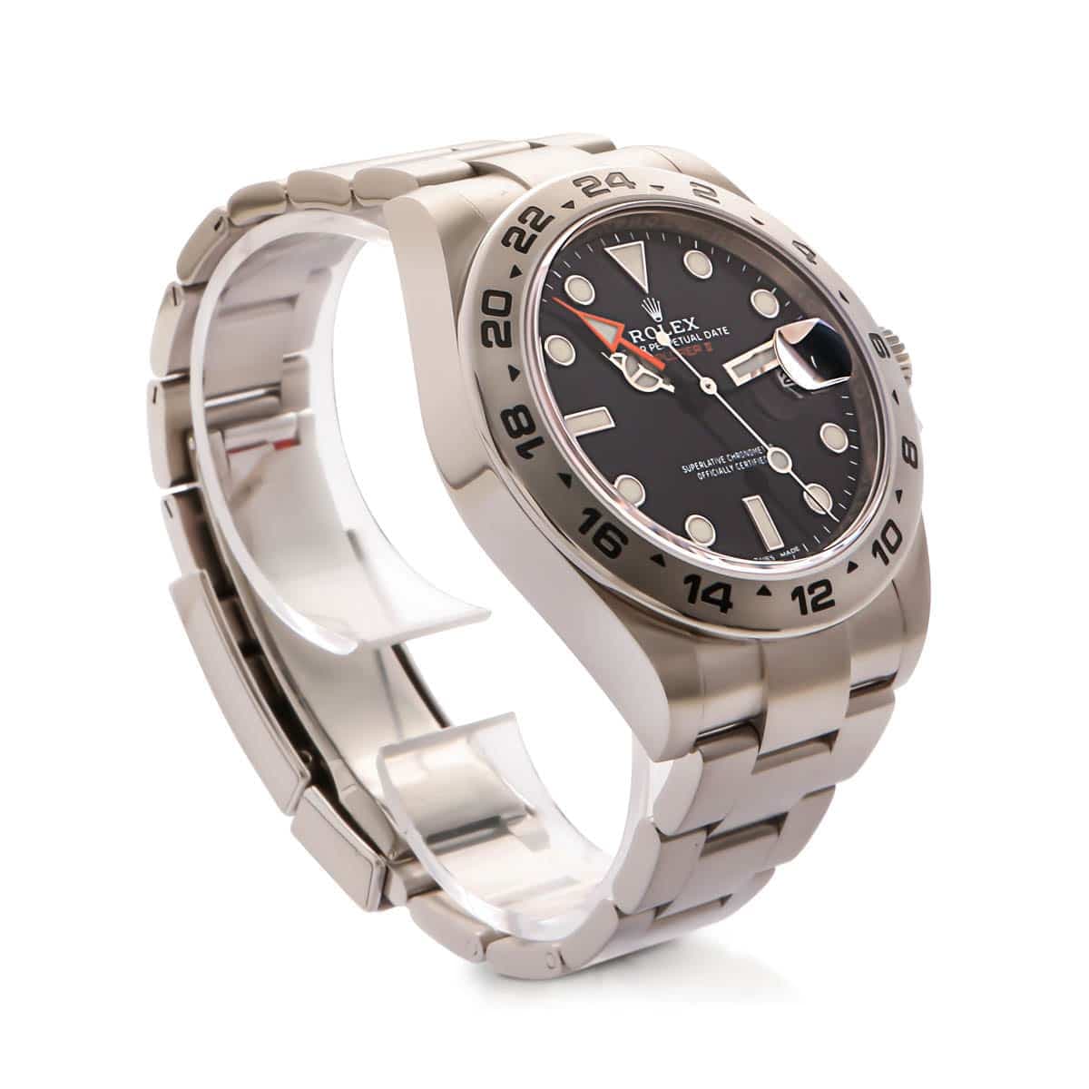 rolex-explorer-II-steel-42mm-black-dial-216570-side