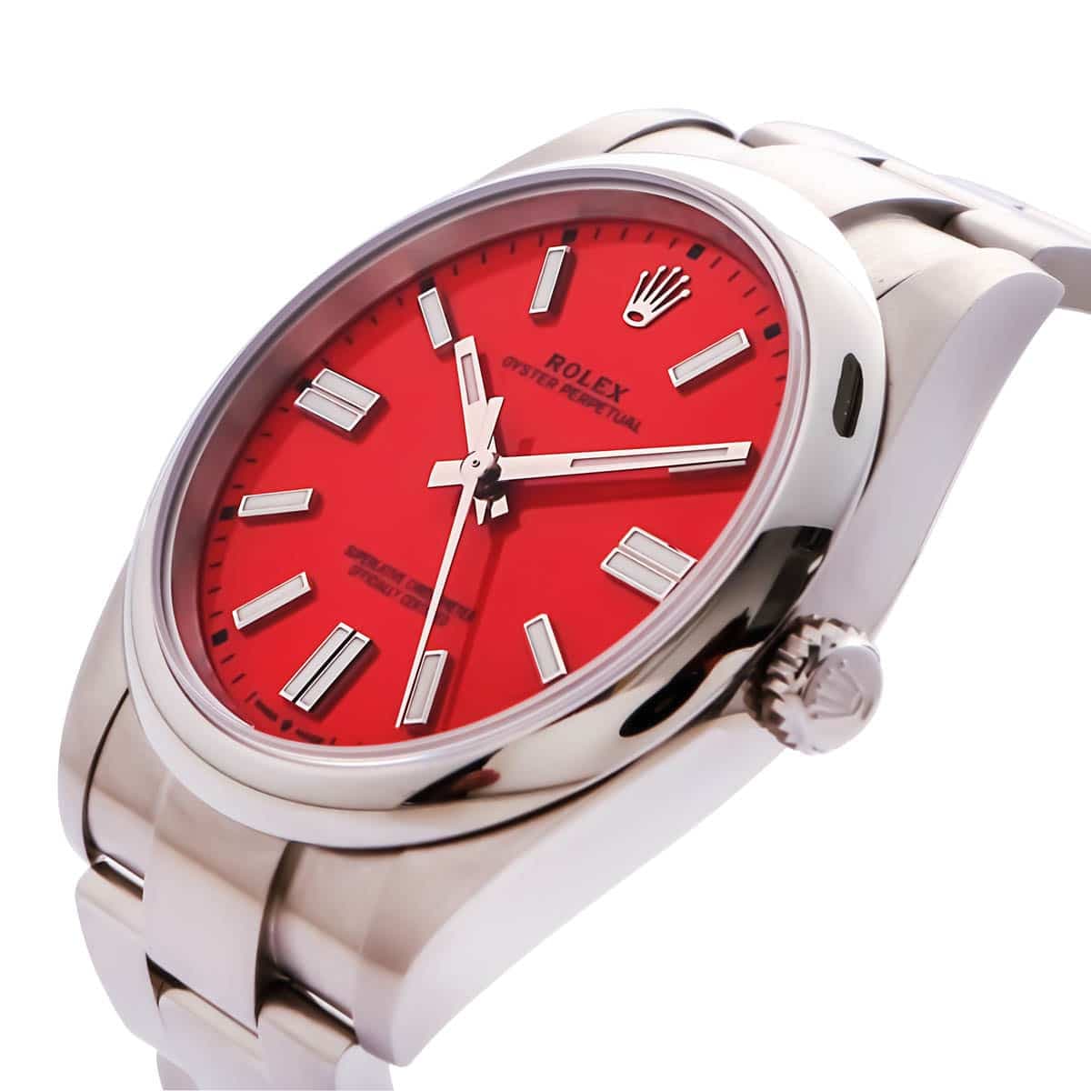 rolex-oyster-perpetual-steel-41mm-red-dial-124300-crown