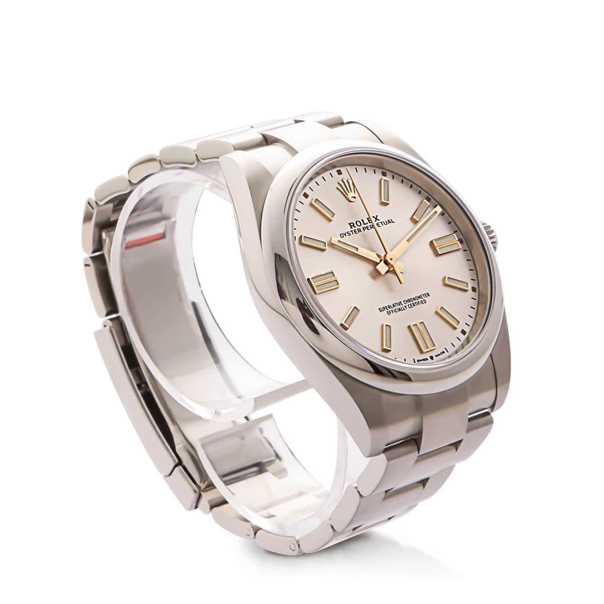 rolex-oyster-perpetual-steel-41mm-silver-dial-124300-angle