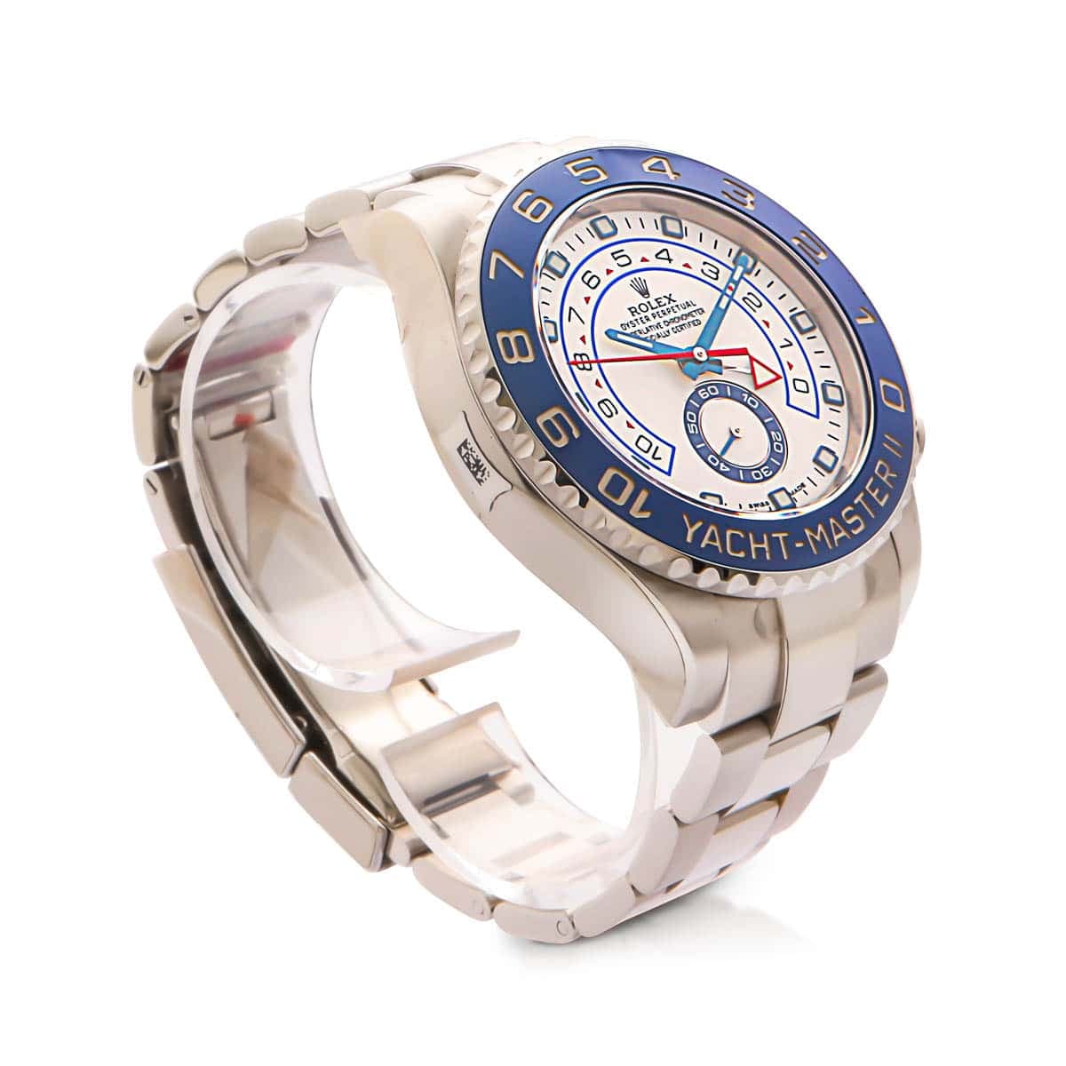 Rolex Yacht master II panama in steel with 41 mm blue dial