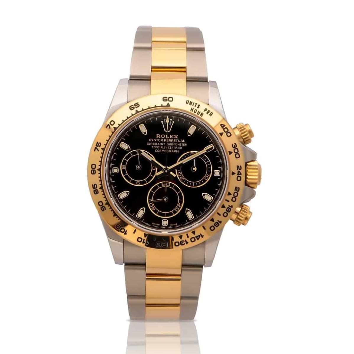 Rolex Daytona Black Dial Ref. 116503 · Oystersteel & Yellow Gold · 40mm