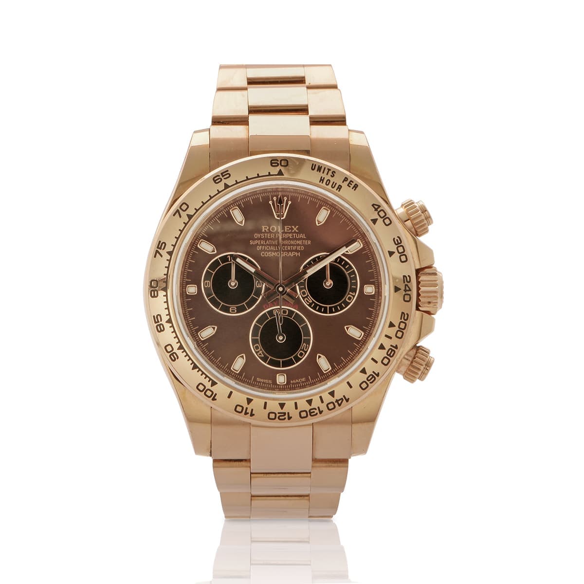 Rolex Daytona Chocolate Dial Ref. 116505 · 18ct Everose · 40mm