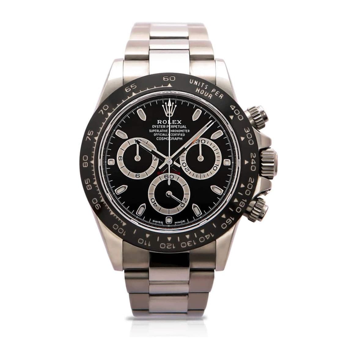 Rolex Daytona Black Dial Ref. 116500LN · Steel · 40mm