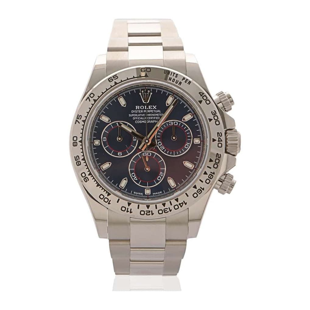 Rolex Daytona Blue Dial Ref. 116509 · 18ct White Gold · 40mm