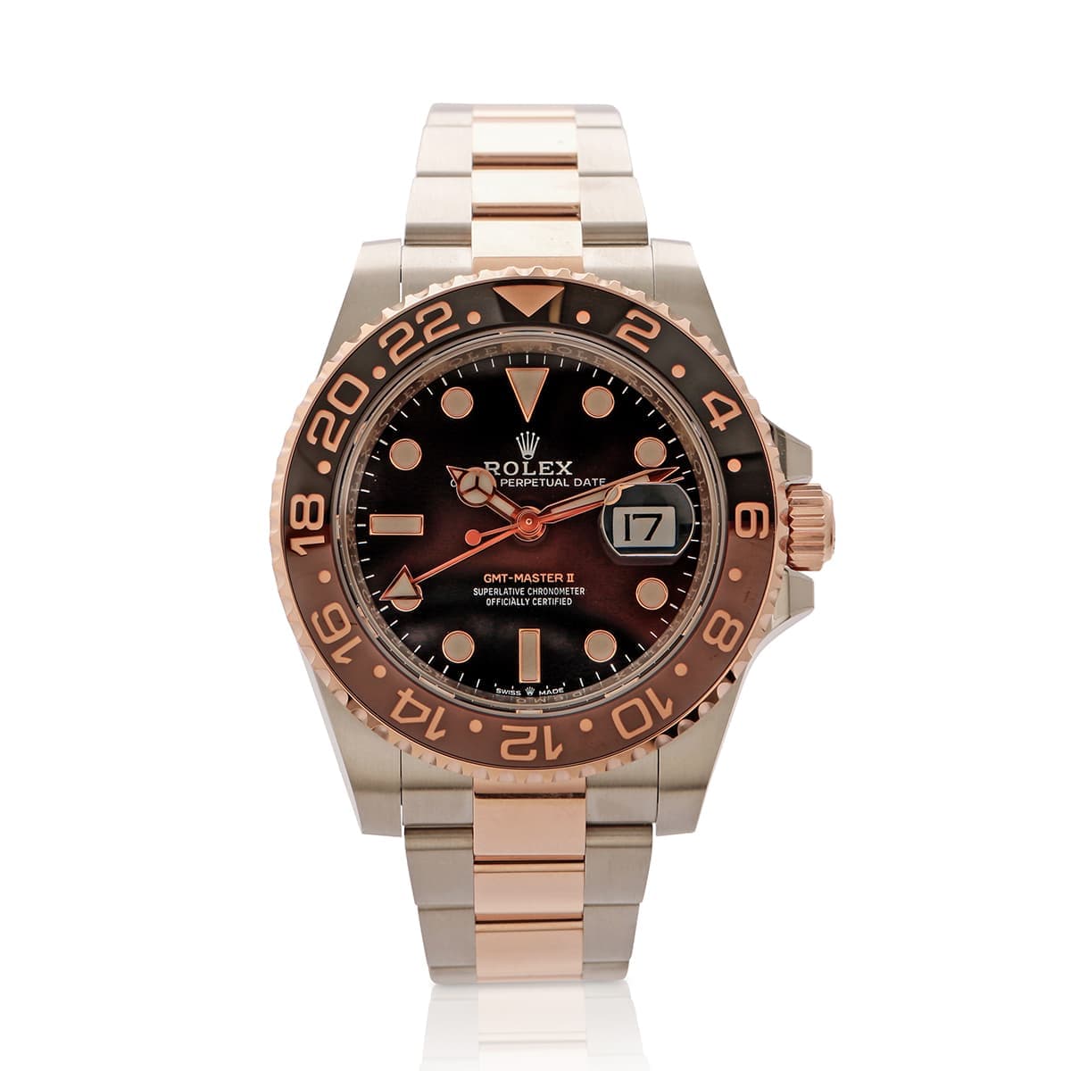 Rolex GMT Master II Ref. 126711CHNR · Oystersteel and 18ct Everose · 40mm