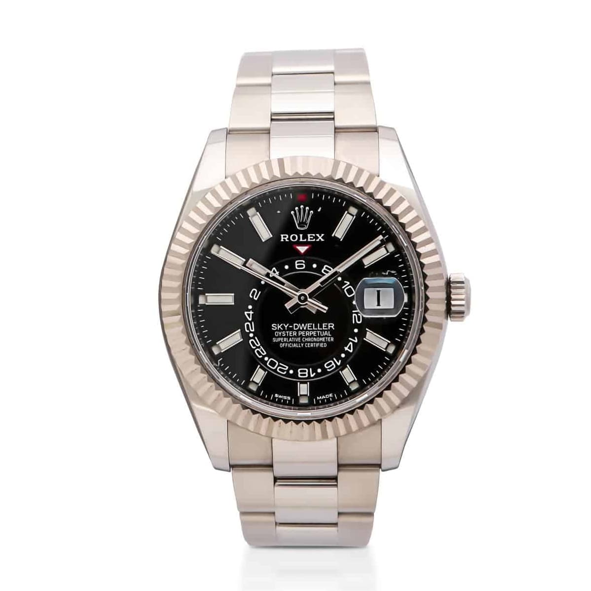 Rolex Sky-Dweller Black Dial Ref. 326934 · Oystersteel · 42mm