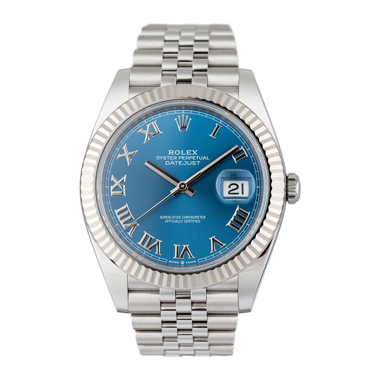 Rolex DateJust Blue Dial Ref. 126334 · Stainless Steel · 41mm