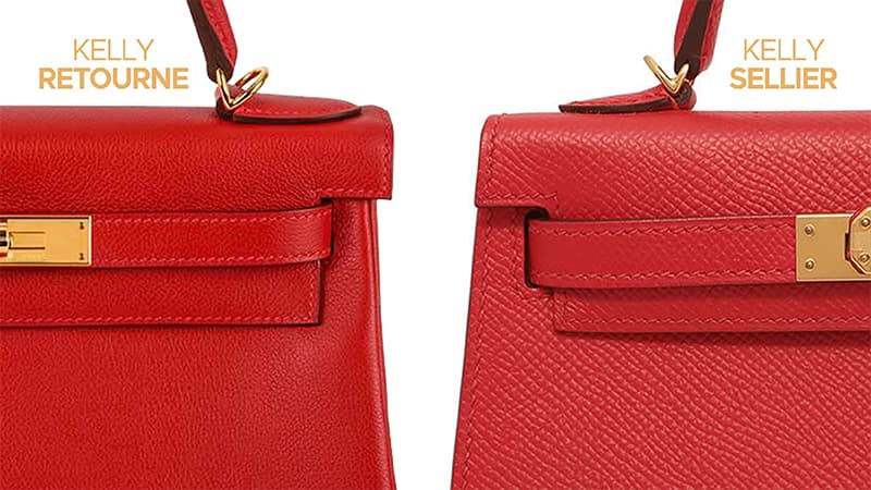 Hermès Kelly Retourné and Kelly Sellier bags