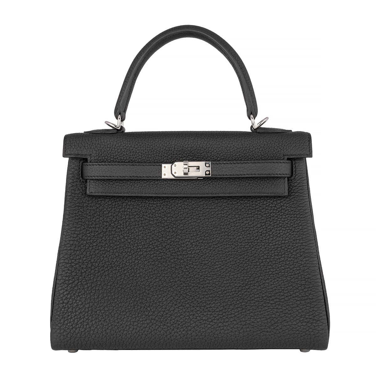 Hermès Kelly 25 Retourne Togo Black Togo · Noir · Palladium hardware