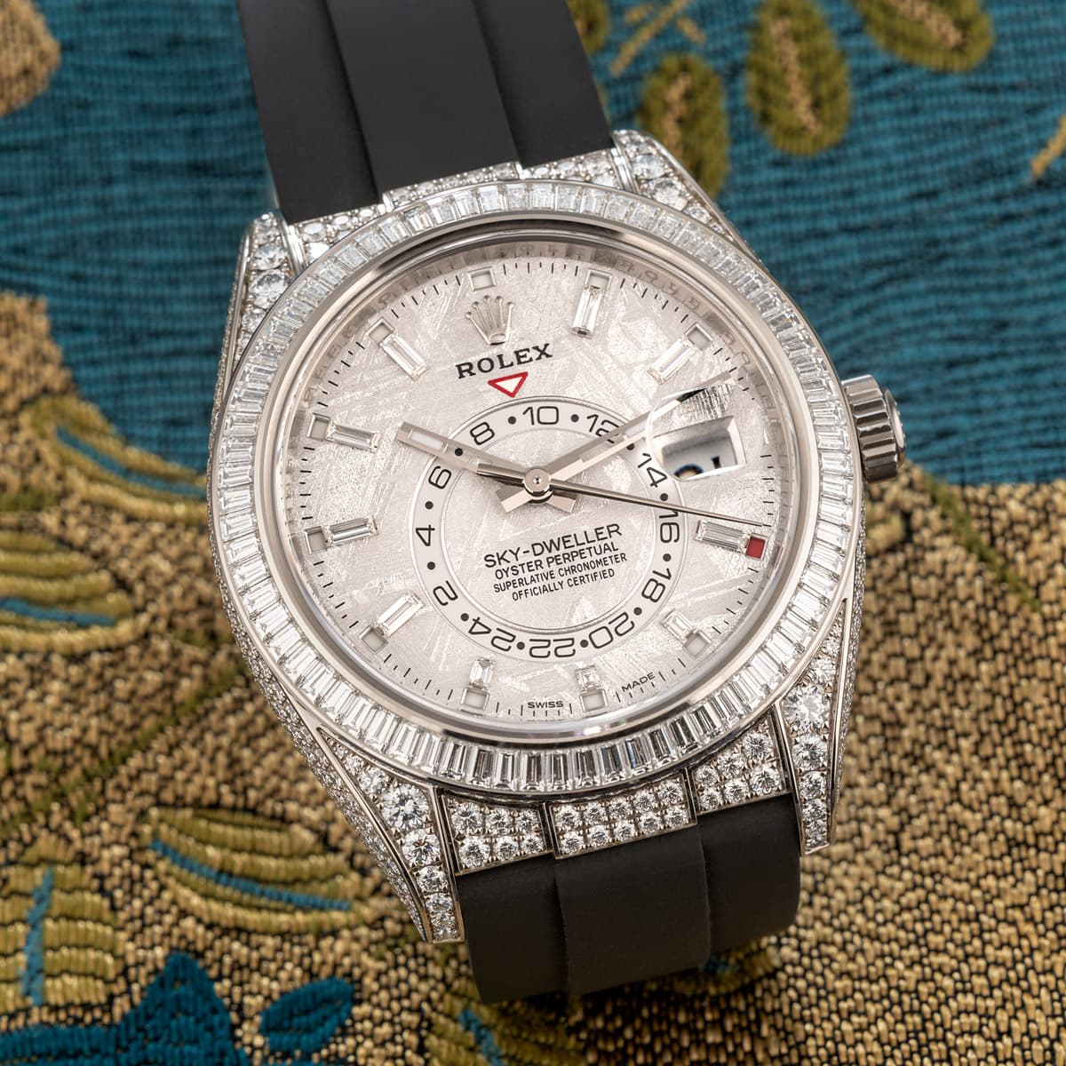 Rolex Sky-Dweller Meteorite Baguette Dial 326259TBR