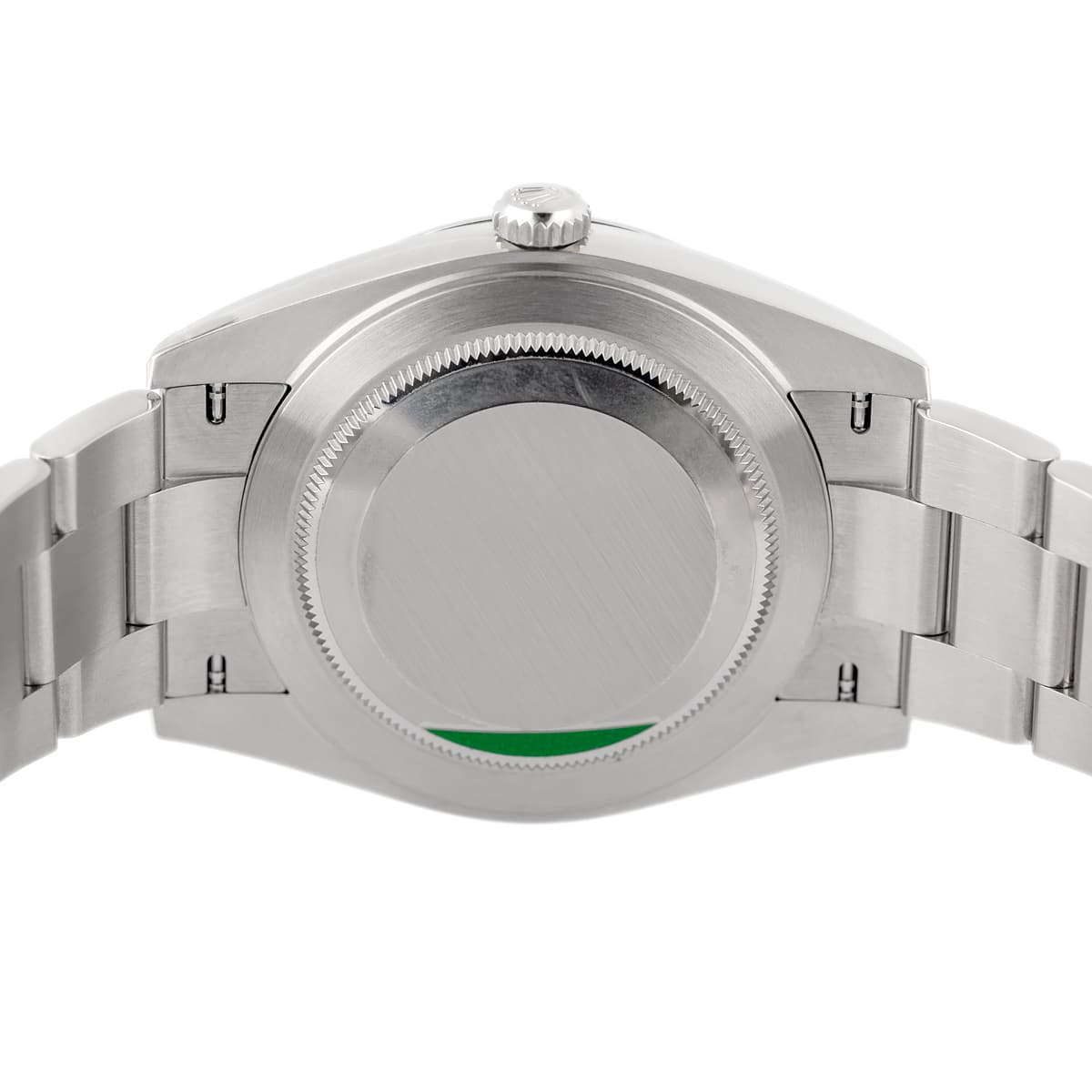 oystersteel bracelet steel case with crown