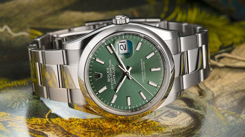 Inline - Rolex DateJust in Oyster Steel