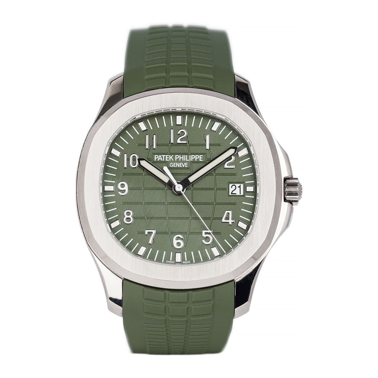 Patek Philippe Aquanaut Ref. 5168G · 18ct White Gold · 40.5 mm