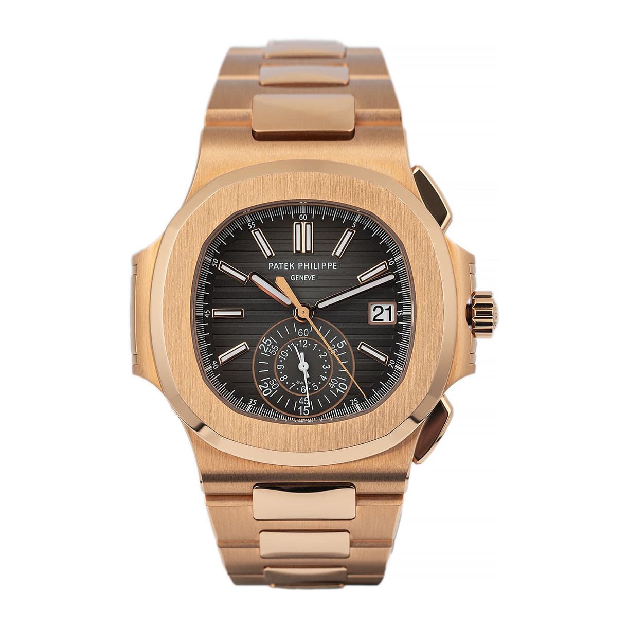 Patek Philippe Nautilus Ref. 5980/1R · 18ct Rose Gold · 40mm