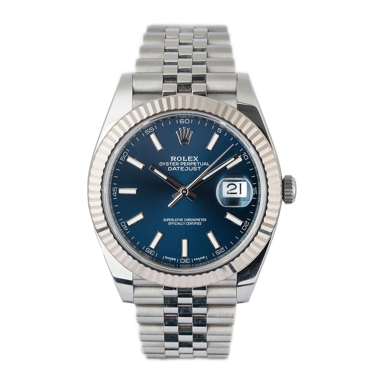 Rolex DateJust Blue Dial Ref. 126334 · Oystersteel · 41mm