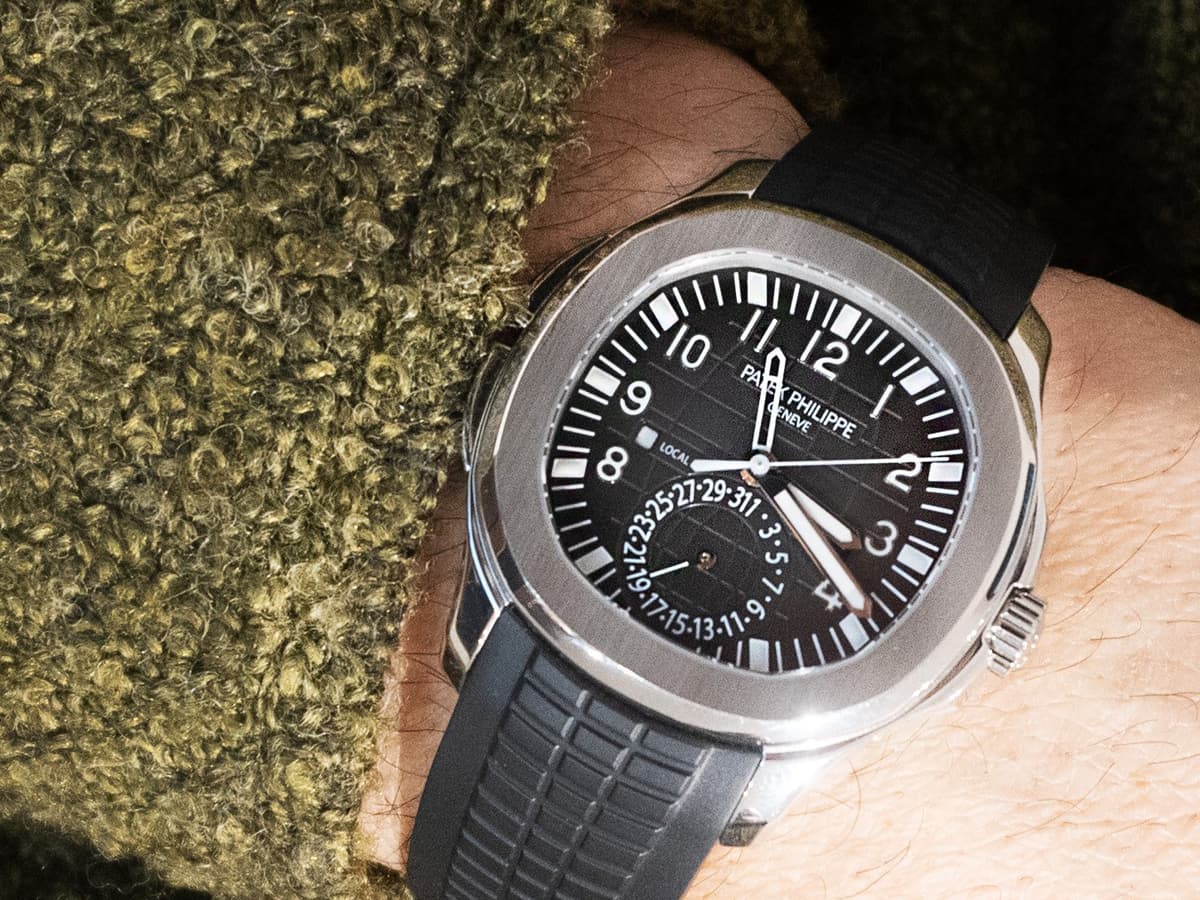 Patek Philippe Aquanaut Travel Time 5164A