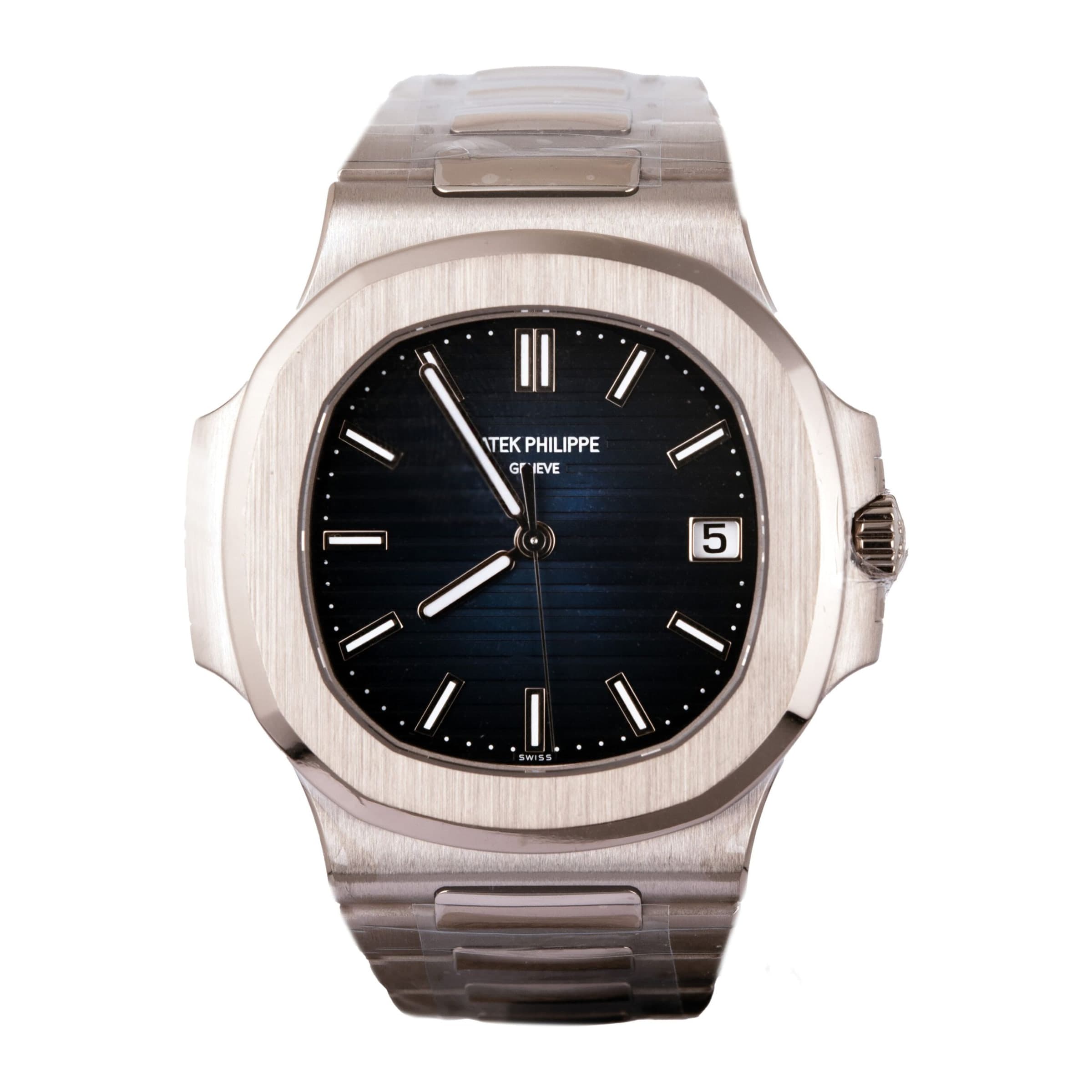 Patek Philippe Nautilus Sweep Seconds Date White Gold Ref. 5811/1G-001 · 18ct White Gold · 41mm