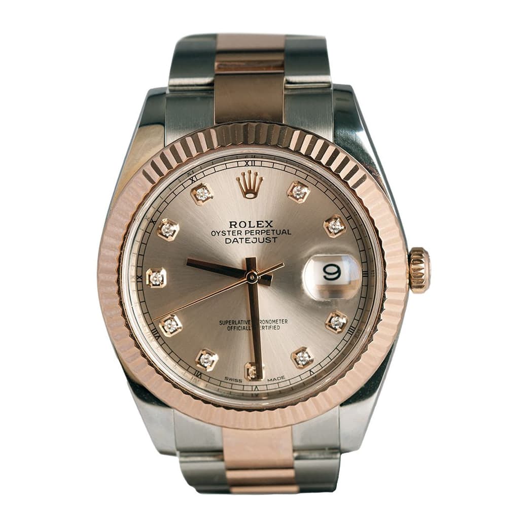 Rolex Datejust Ref. 126331 · Rose Gold/Steel · 41mm