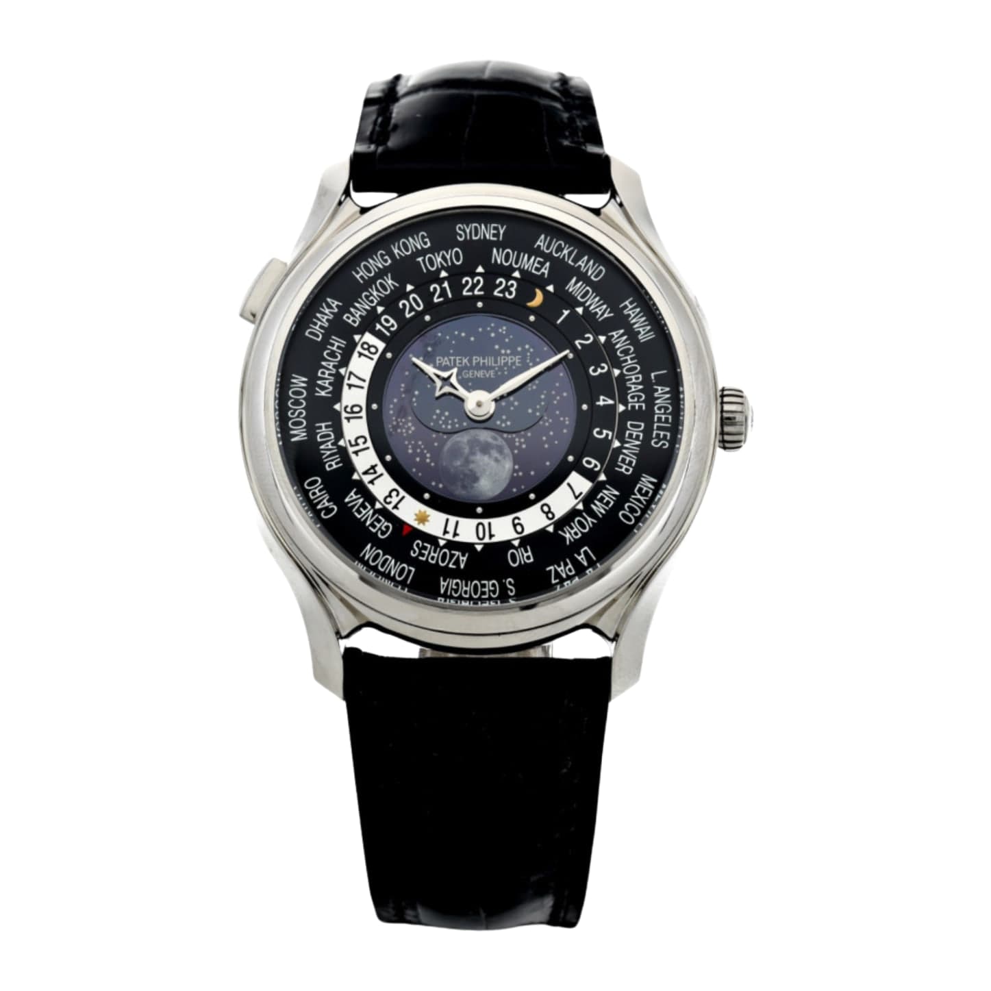 Patek Philippe World Time Ref. 5575G-001 · White Gold · 39.8mm