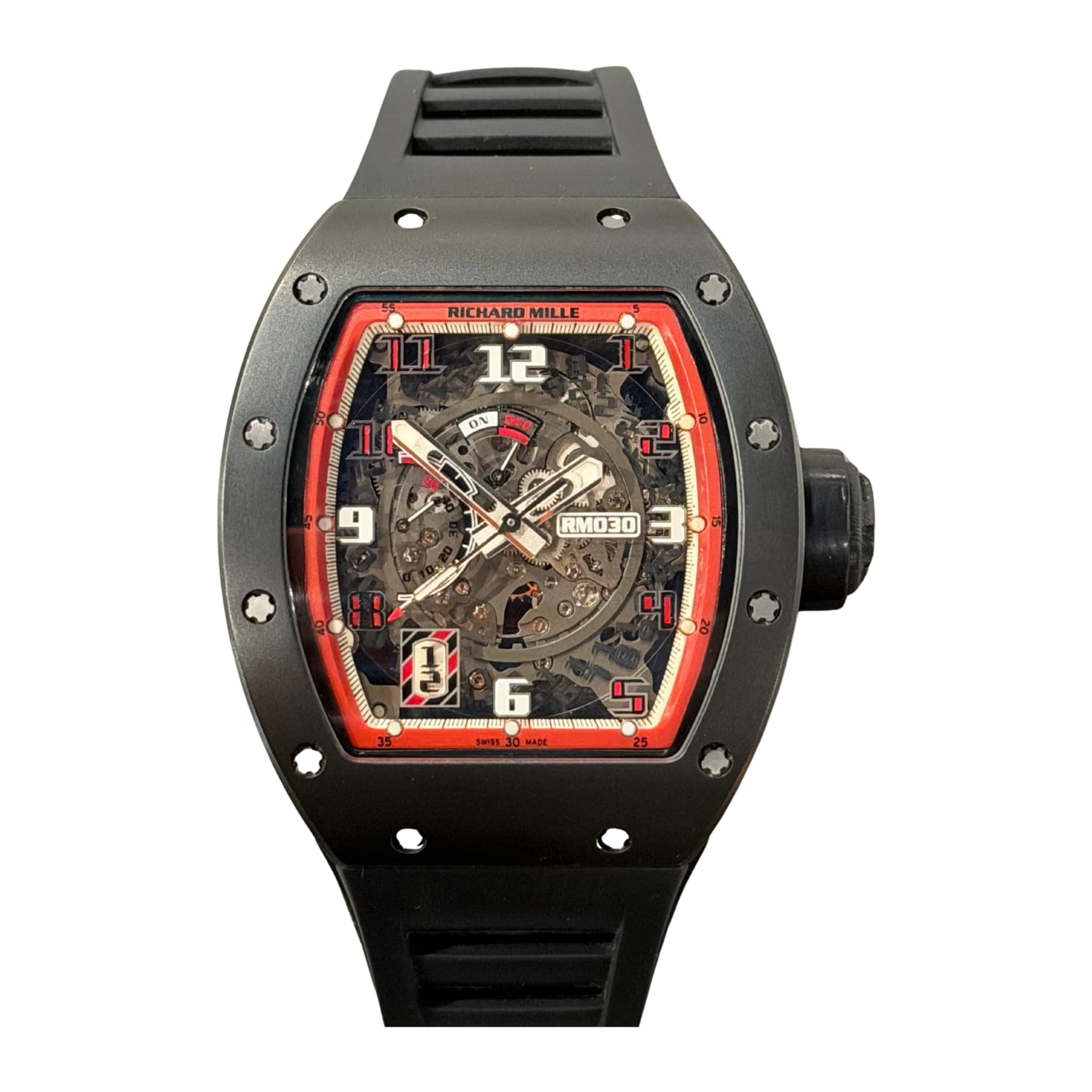 Richard Mille Black Dash Limited Edition Ref. RM030 · Ceramic · 42mm