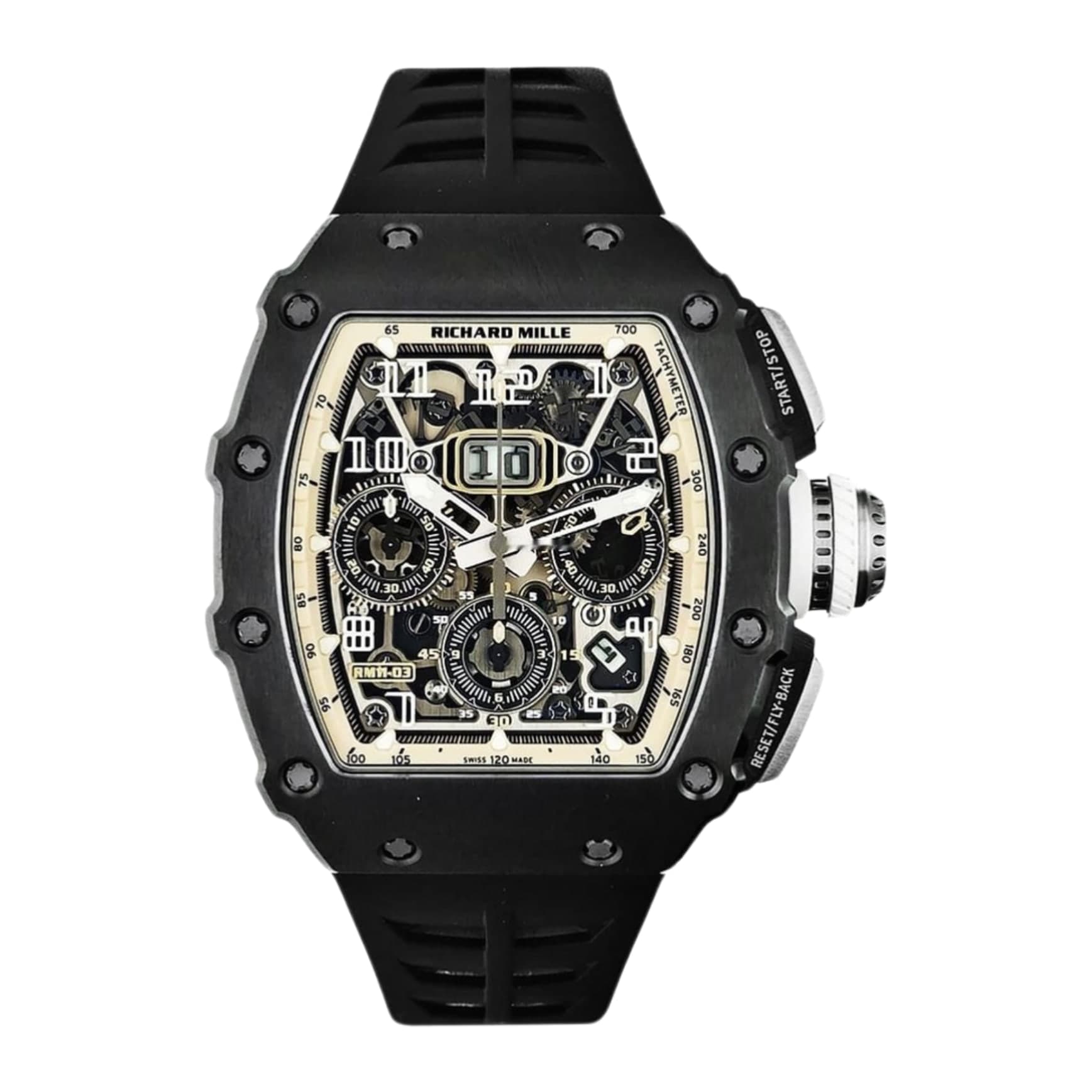 Richard Mille The Last Black Edition Ref. RM11-03 · Ceramic and Titanium · 50mm x 16.23mm