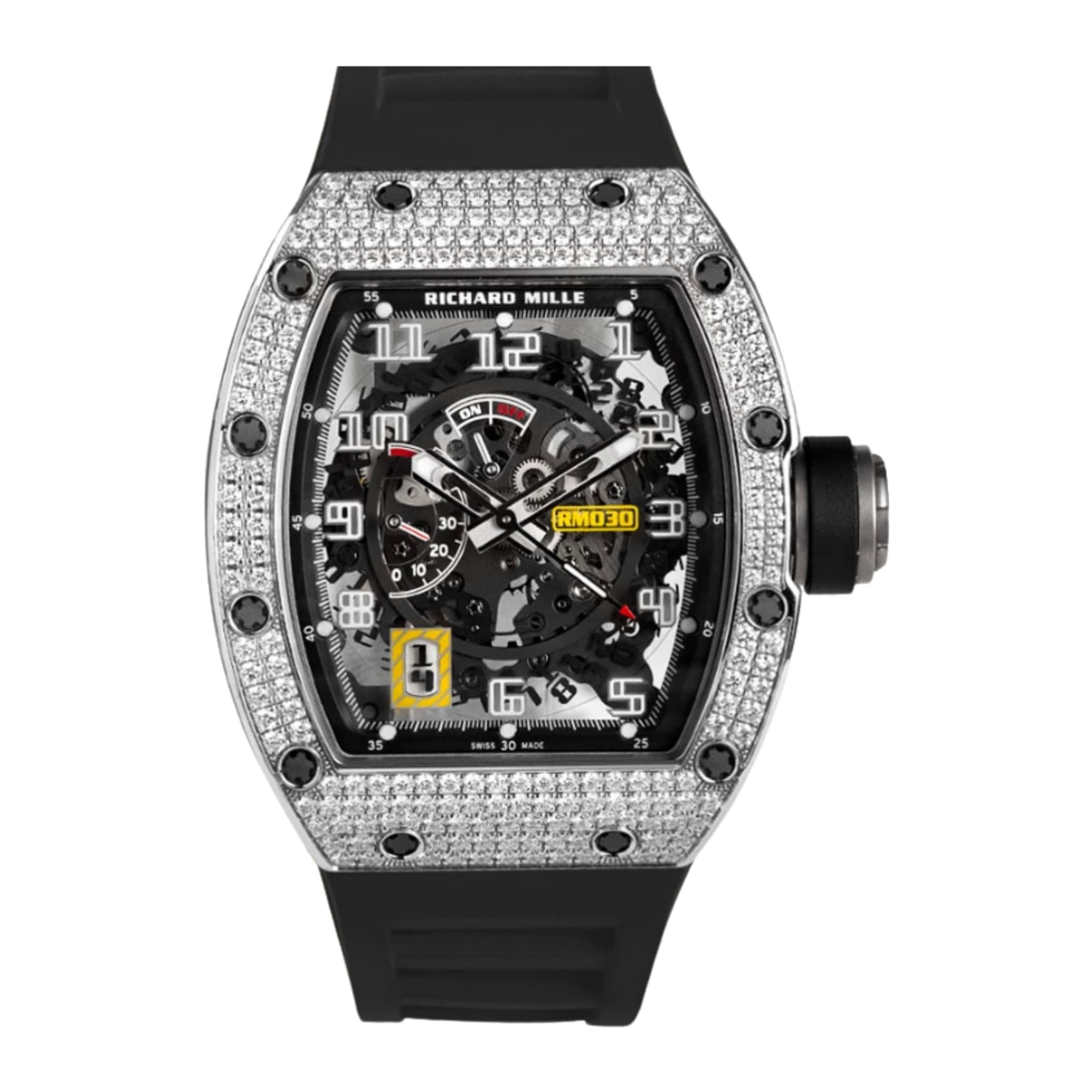 Richard Mille Diamond Ref. RM030 · White Gold · 42.7mm x 50mm