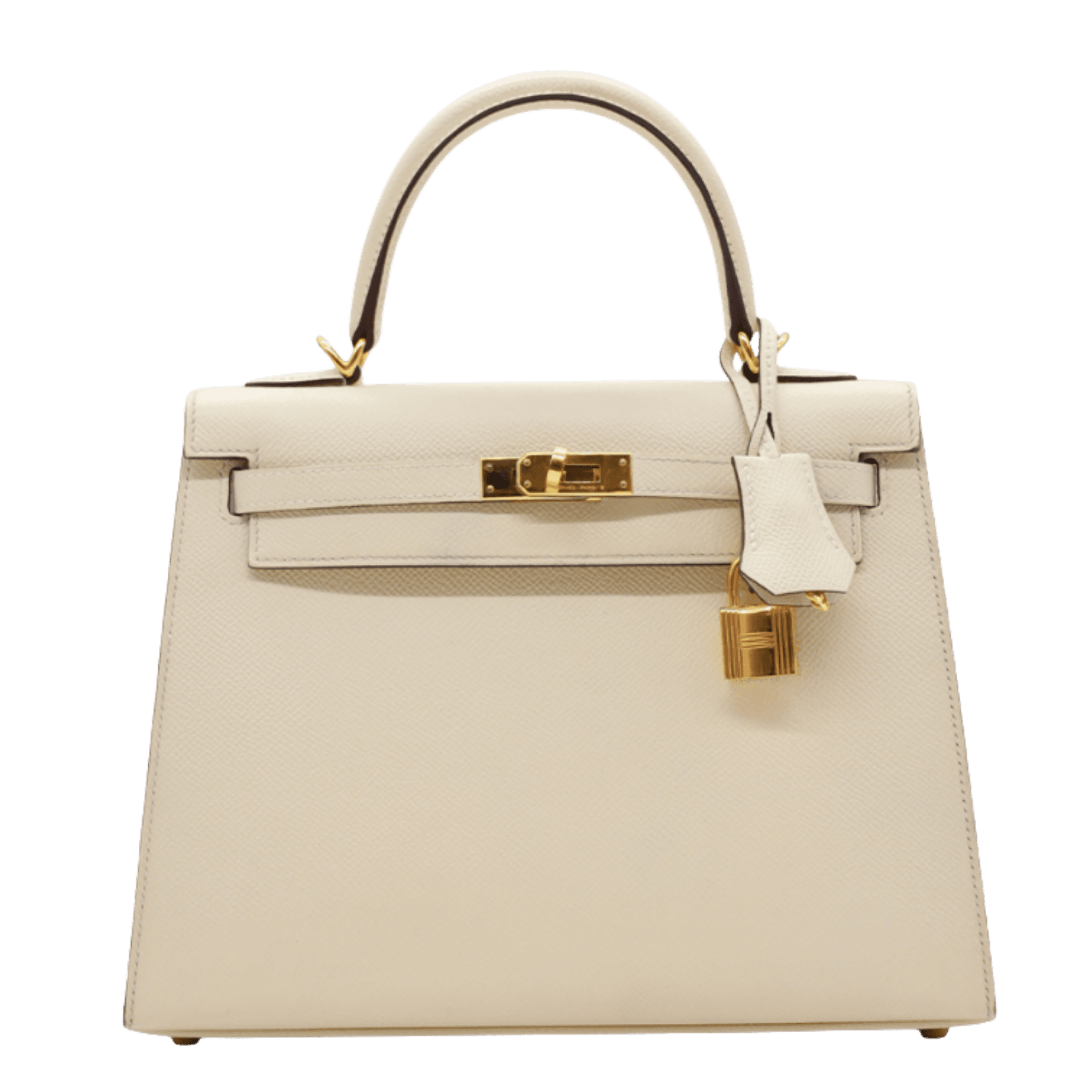 Hermès Kelly 28 Epsom Nata Epsom · Nata · Gold hardware