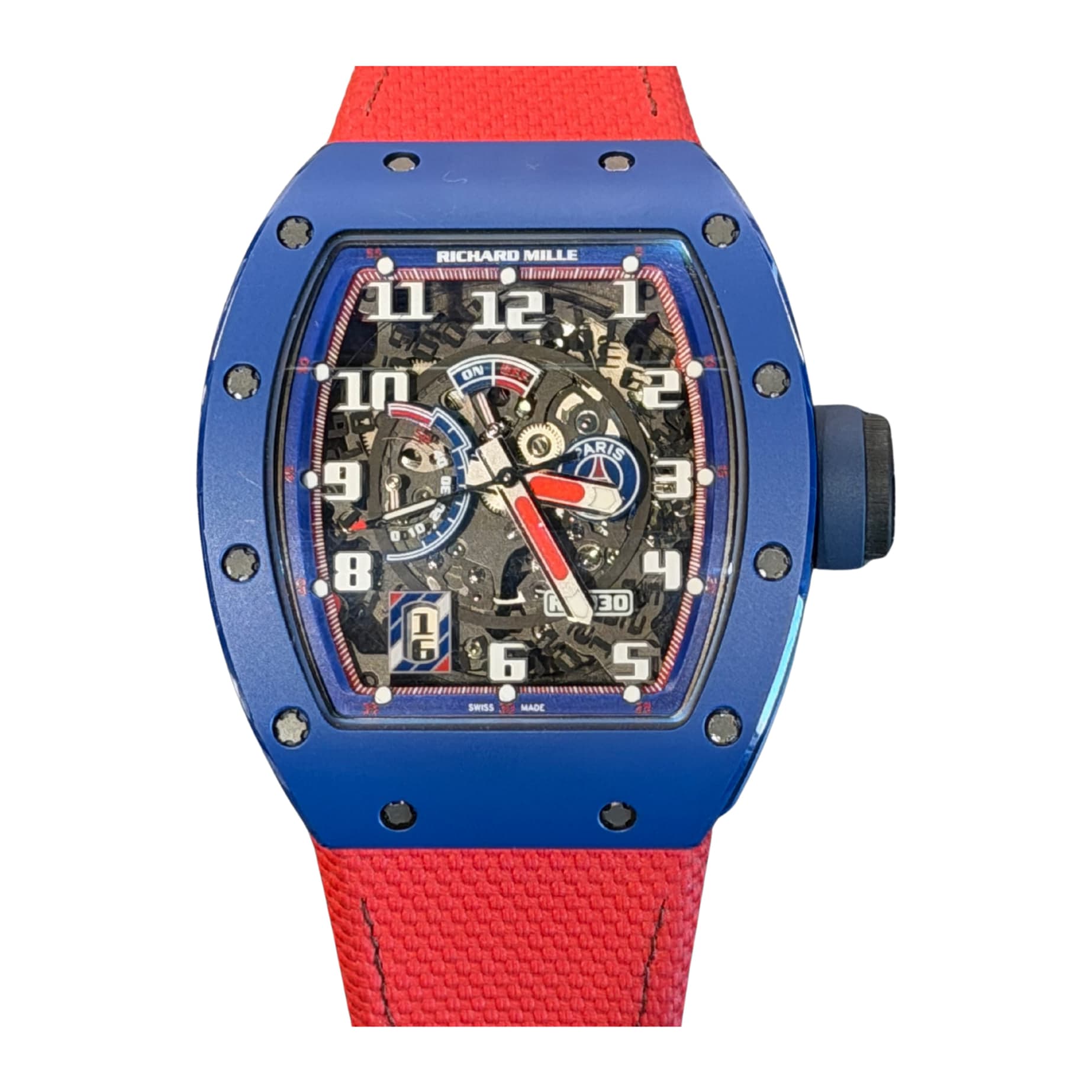 Richard Mille PSG Limited Edition Ref. RM30 · Ceramic · 50mm