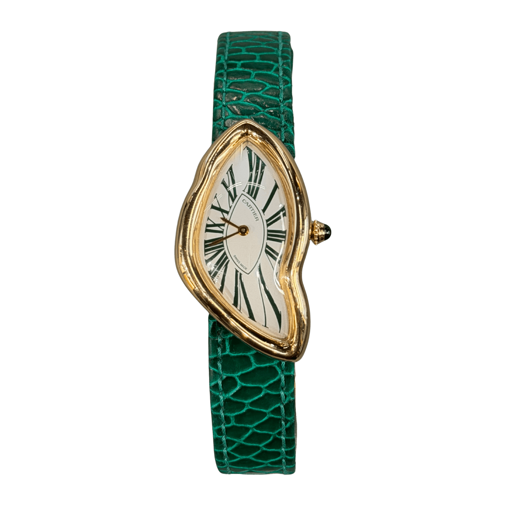 Cartier Crash NSO Green Ref. WGCH0099 · Yellow Gold