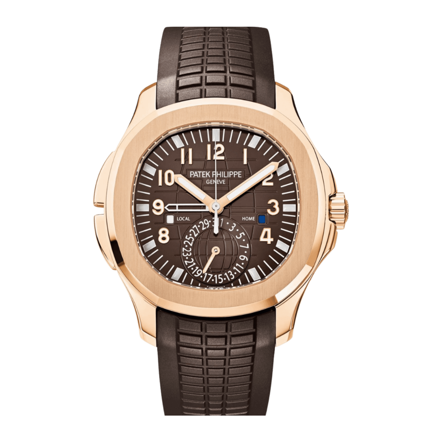 Patek Philippe Aquanaut Travel Time Ref. 5164R-001 · Rose Gold · 40.8mm