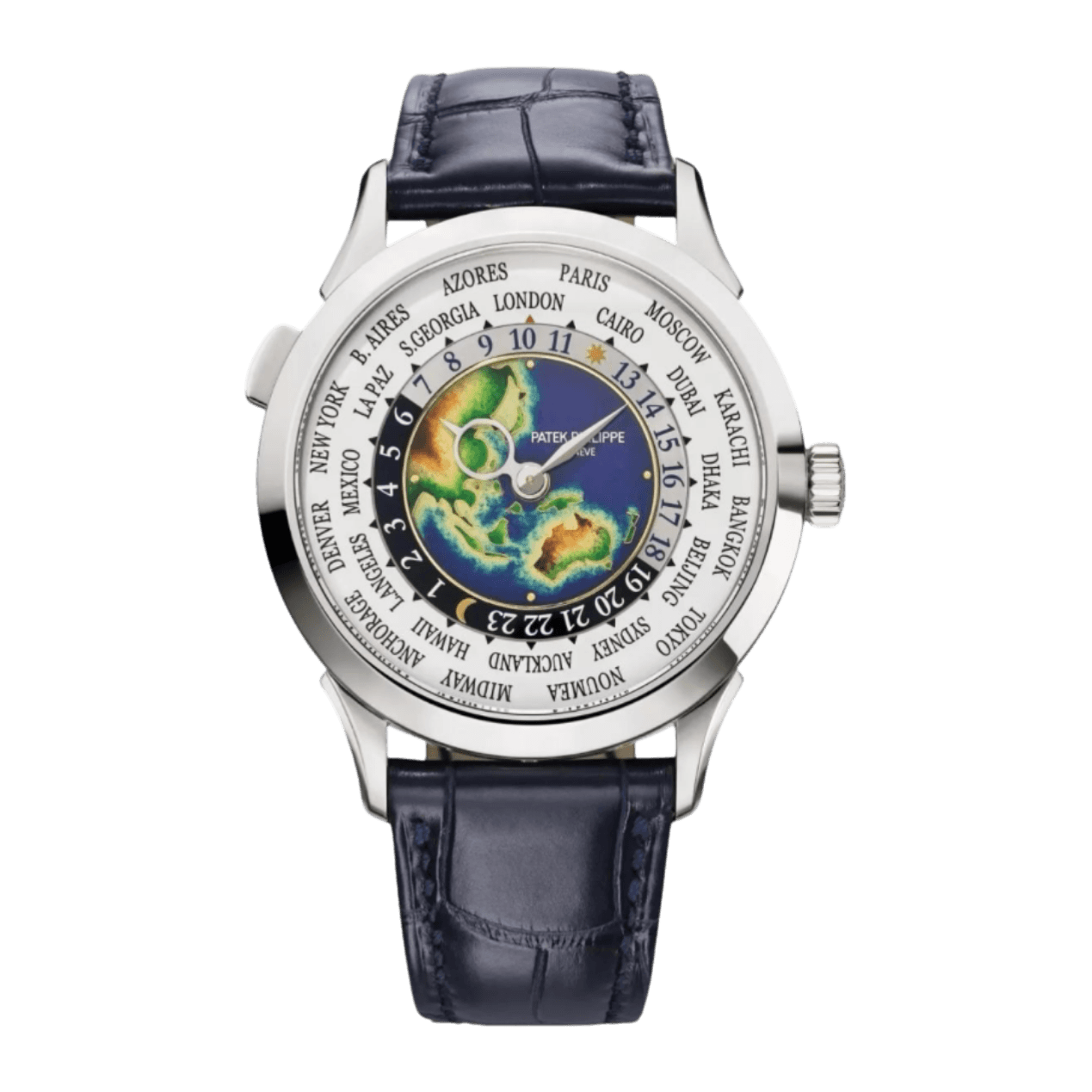 Patek Philippe World Time Ref. 5231G-001 · White Gold · 38.5mm