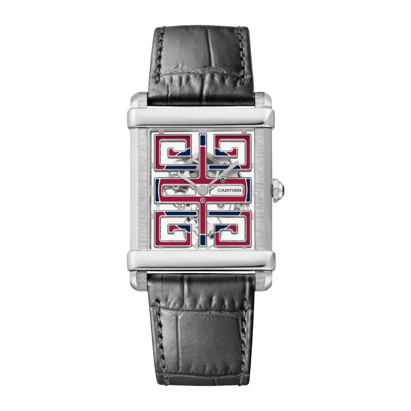Cartier Privè Tank Chinoise Ref. WHTA0015 · Platinum · 39.5
