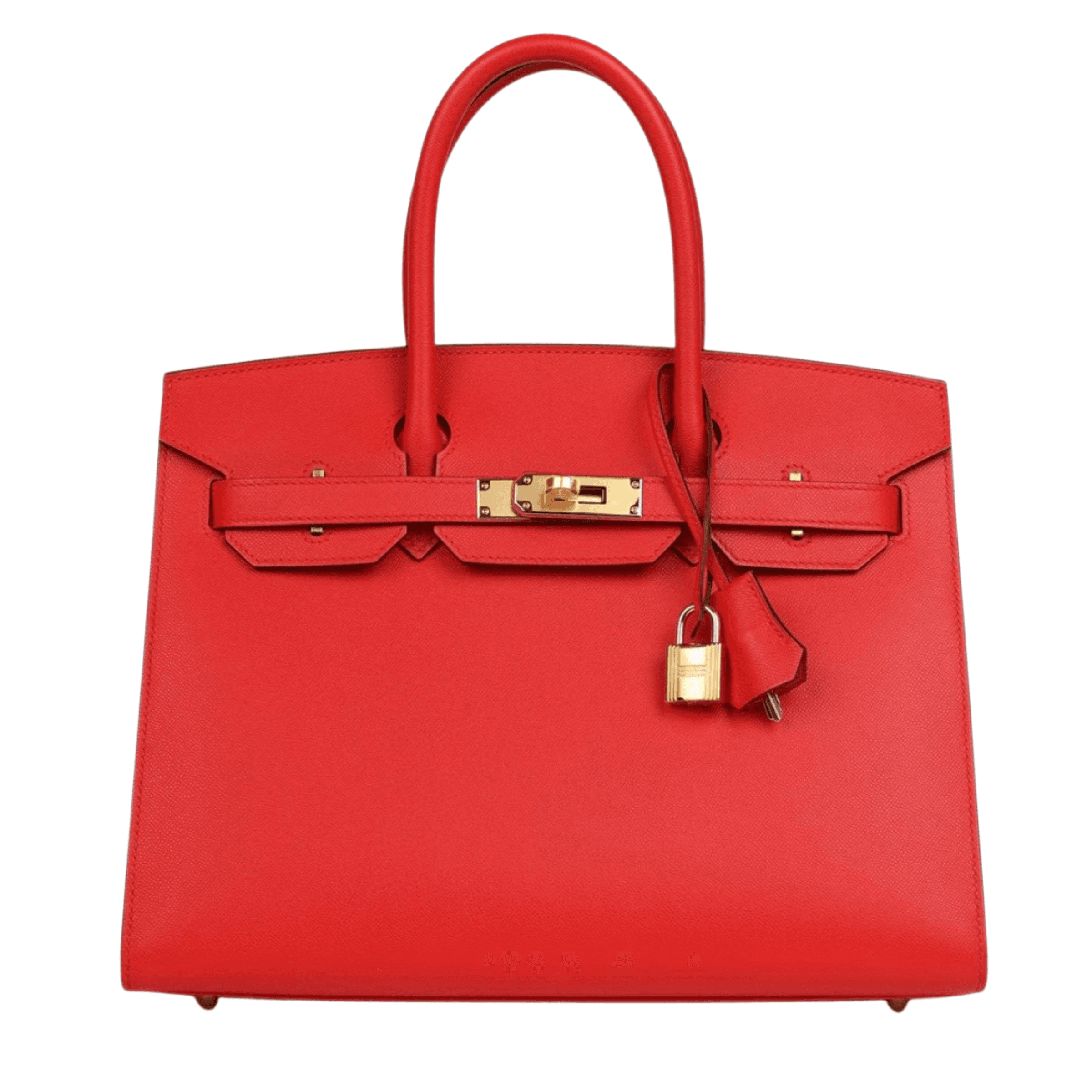 Hermès Birkin 30 Epsom Rouge de Coeur Epsom · Rouge de Coeur · Gold hardware