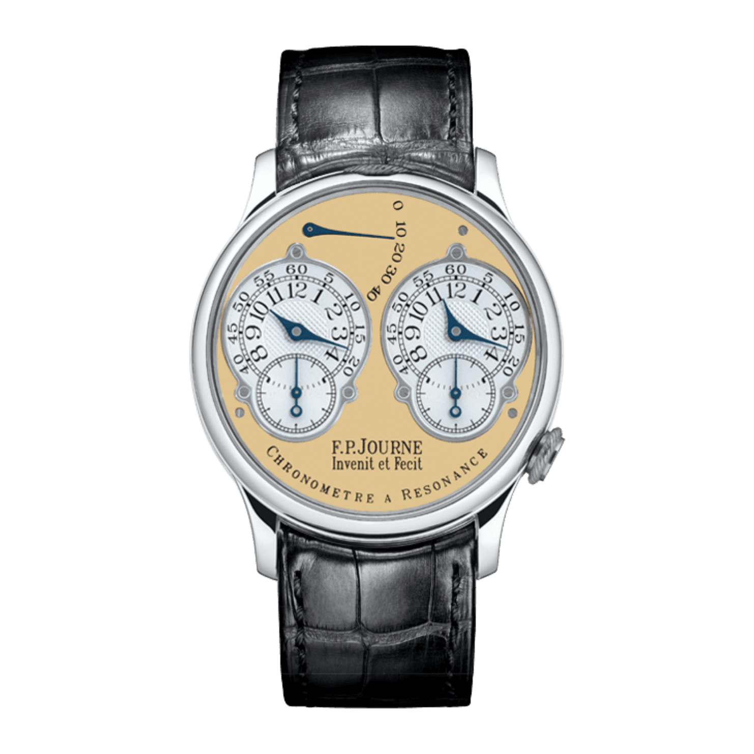 F.P.Journe Chronometre A' Resonance Brass Movement Ref. R · Platinum · 38mm