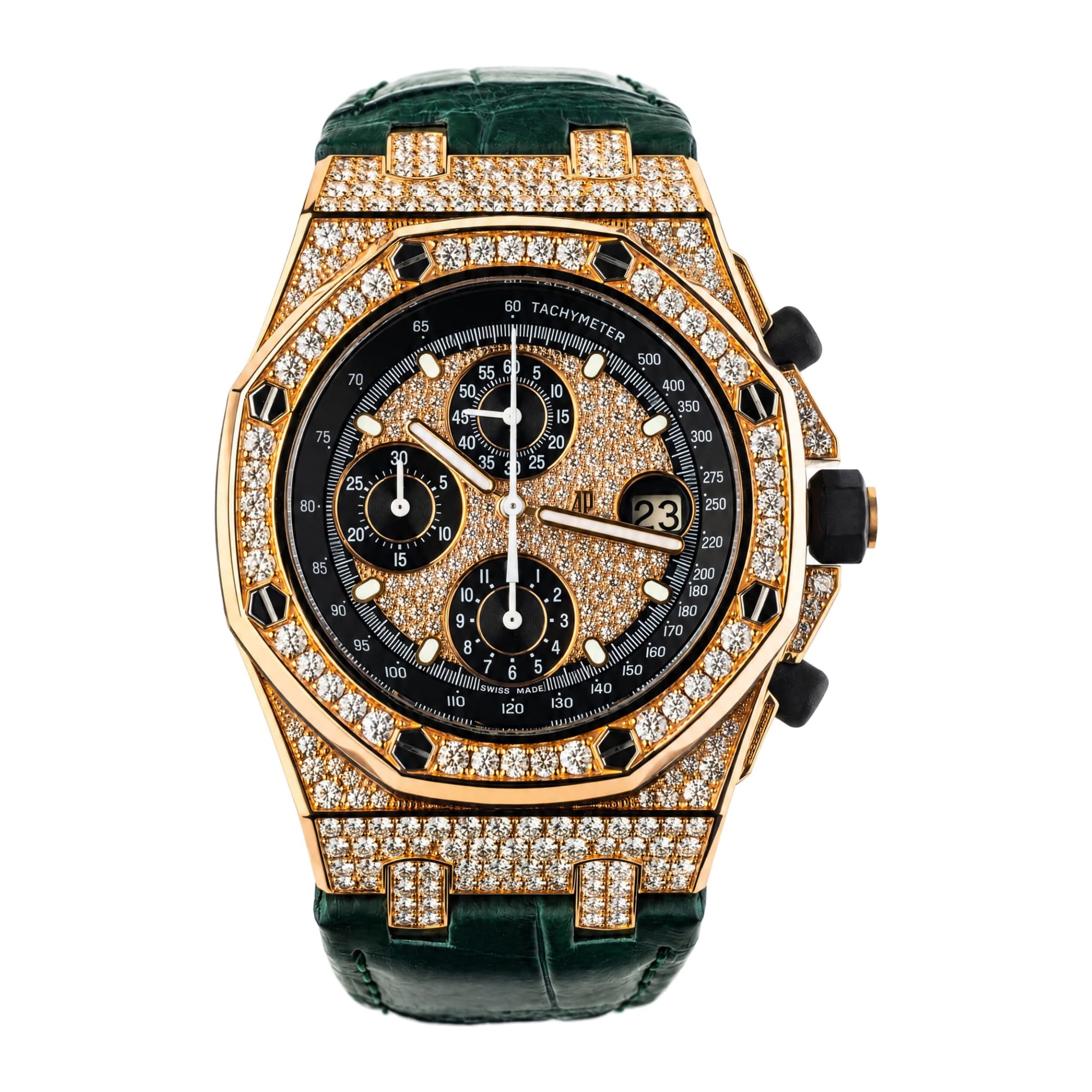 Audemars Piguet Royal Oak Offshore Diamond Set Ref. 26067OR.ZZ.D002CR.01 · Rose Gold