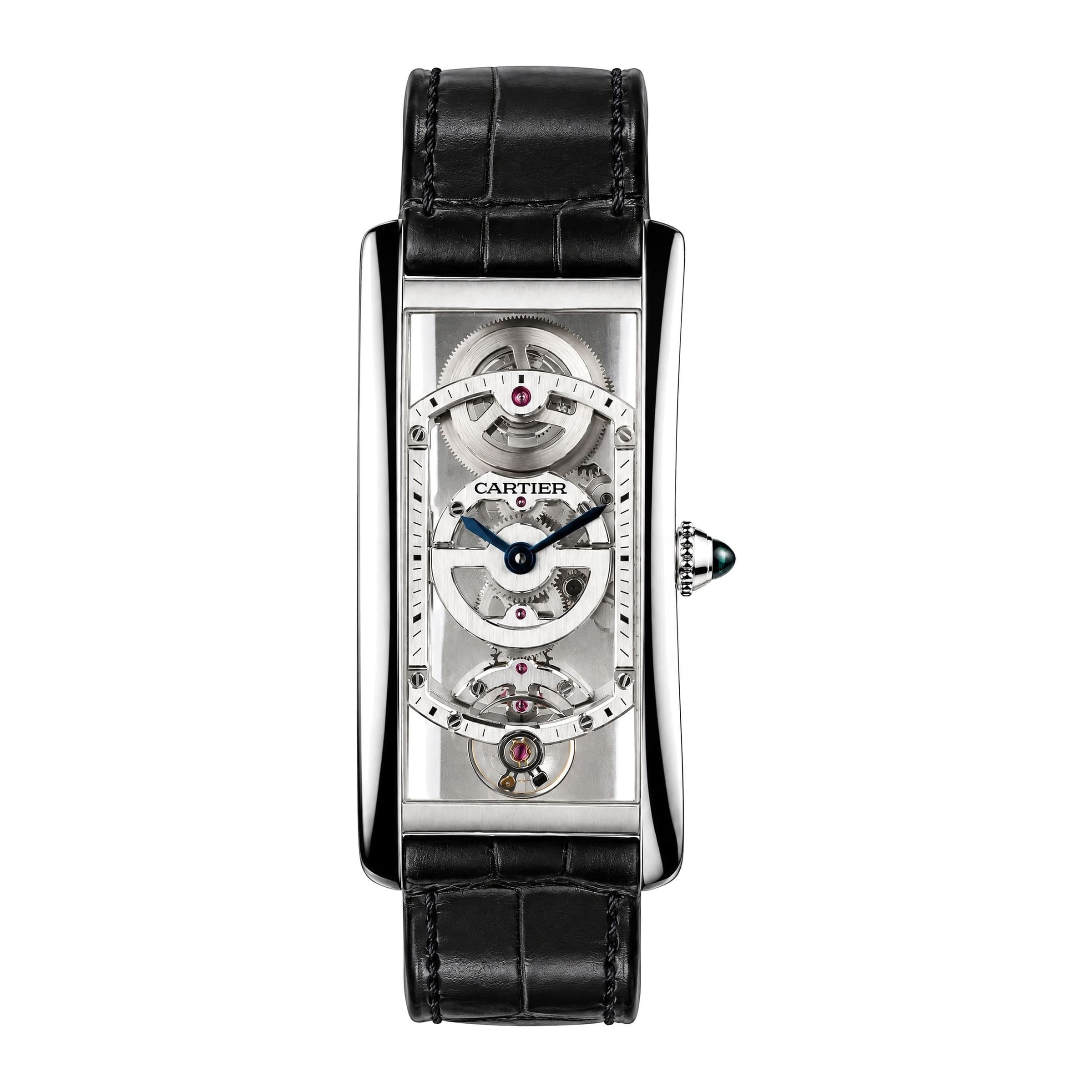 Cartier Tank Cintrée Ref. WHTA0009 · Platinum